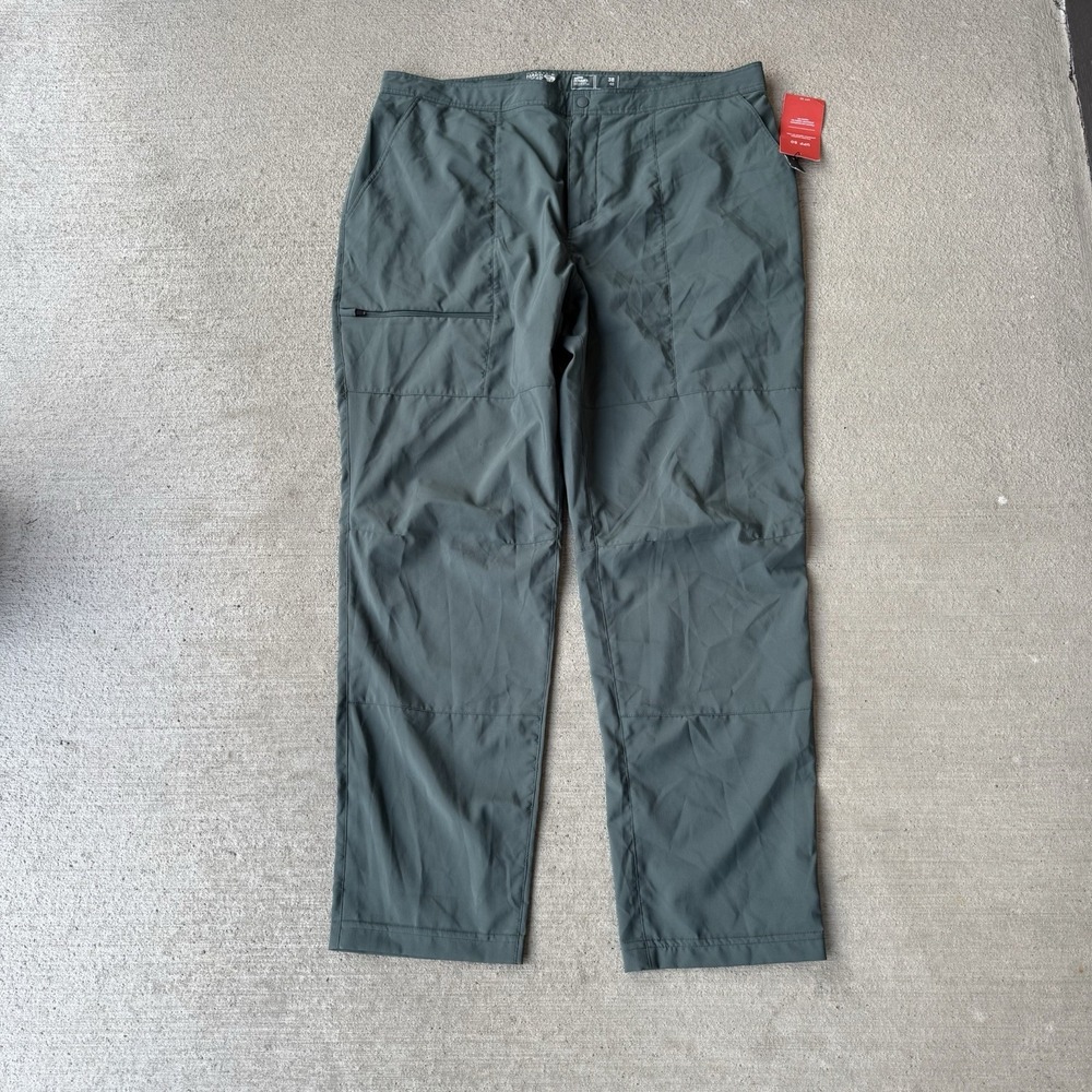Mountain Hardwear Mens UPF‎ 50 Lightweight Hiking Pants Green Size 38
